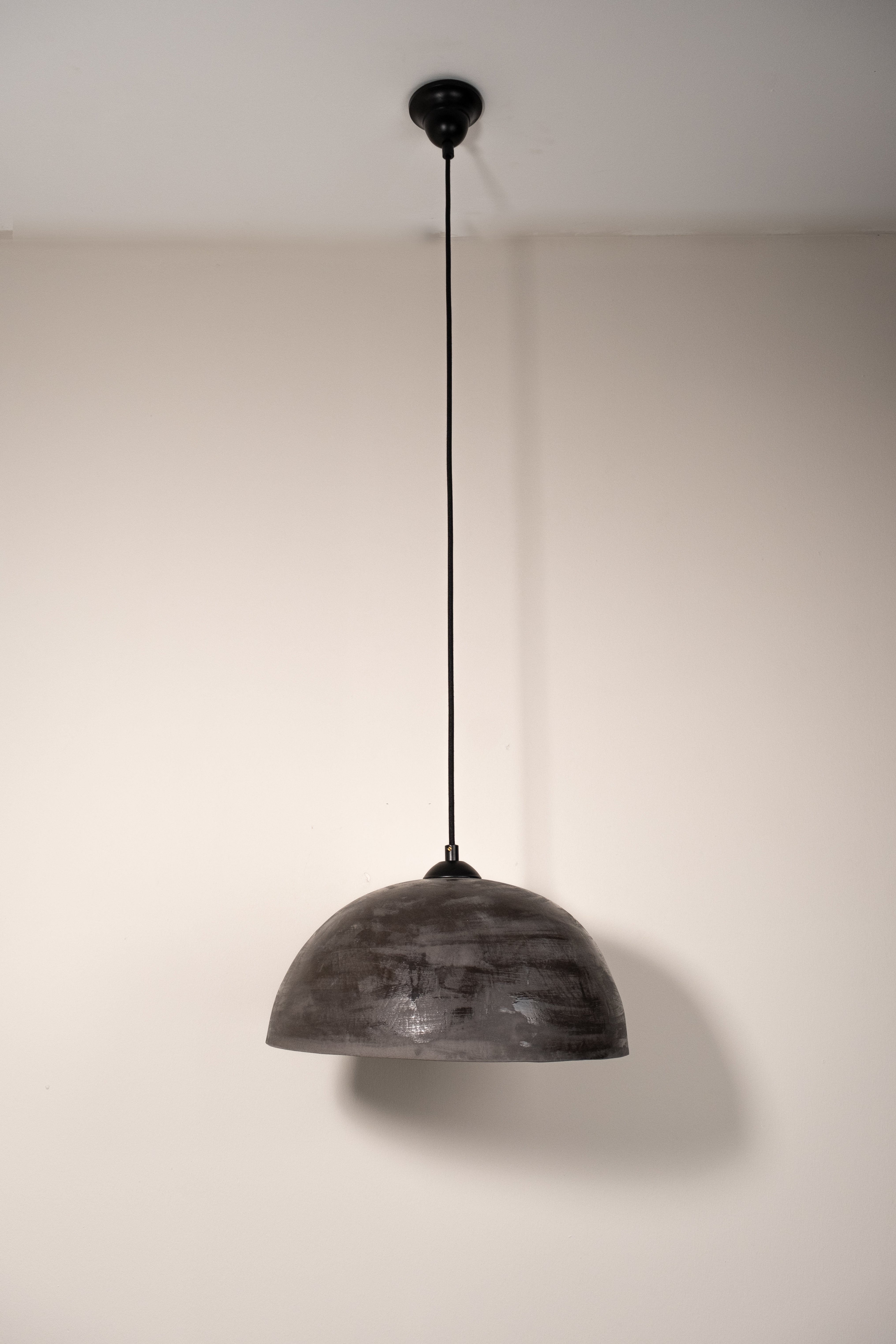 Large Size Handmade Ceramic Pendant Chandelier With Rustic - Geza Ceramic Studio