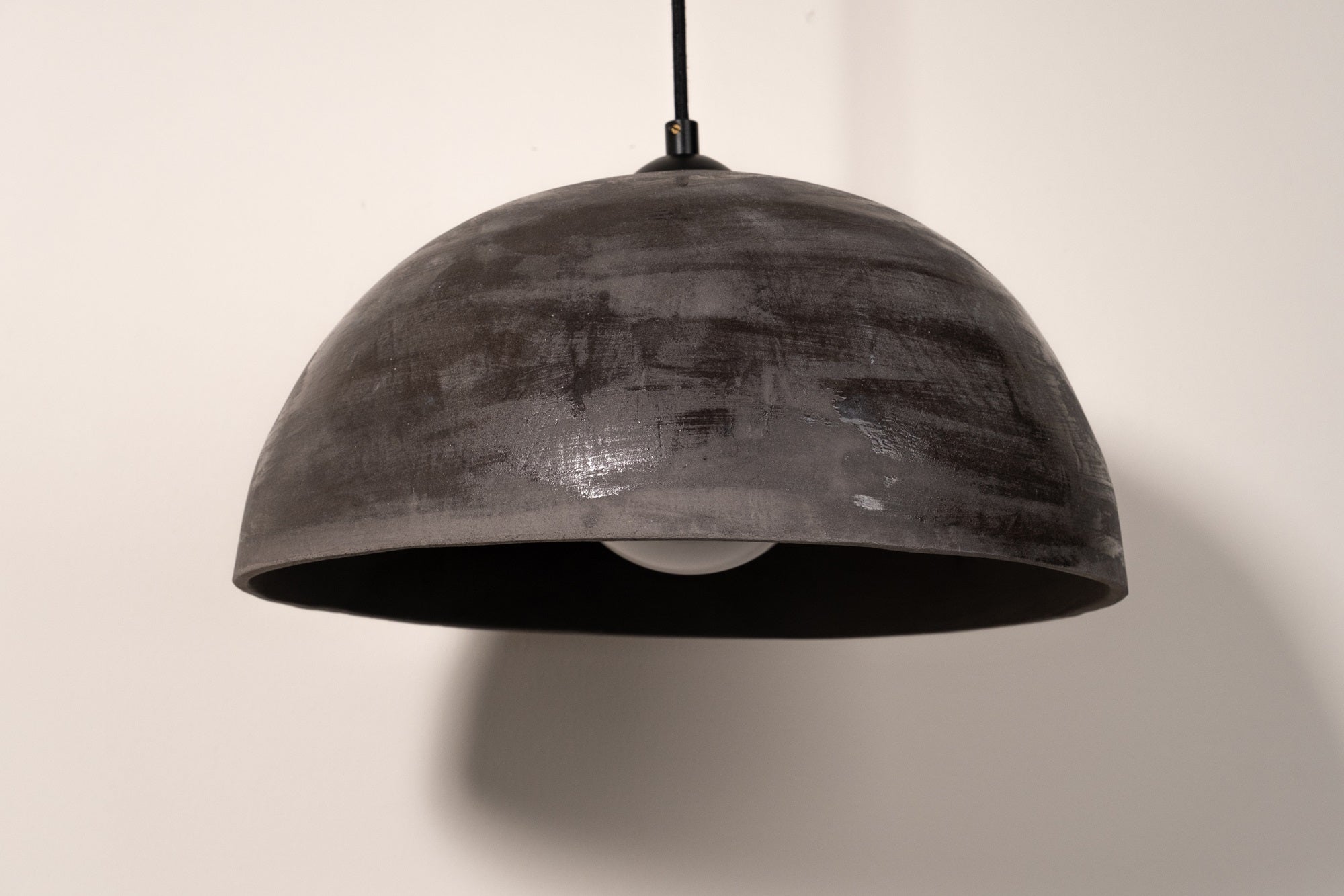 Large Size Handmade Ceramic Pendant Chandelier With Rustic - Geza Ceramic Studio