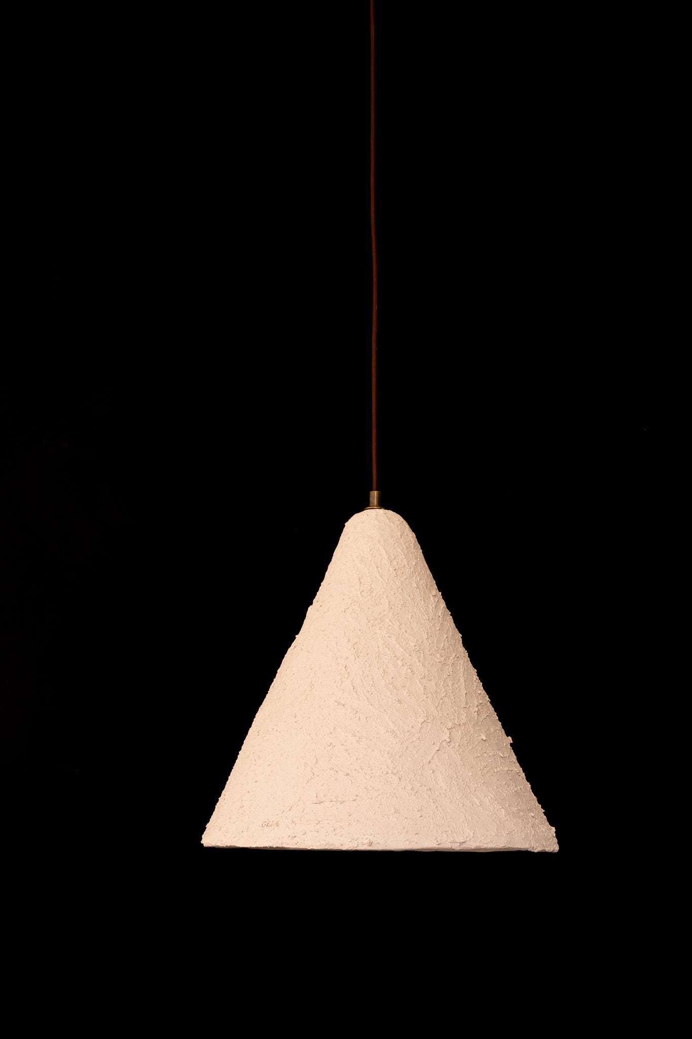Big Wabi Sabi White Handmade Ceramic Pendant Lamp, Japandi Pendant Light, Gothic Ceilling Lamp, Home Decore Gift