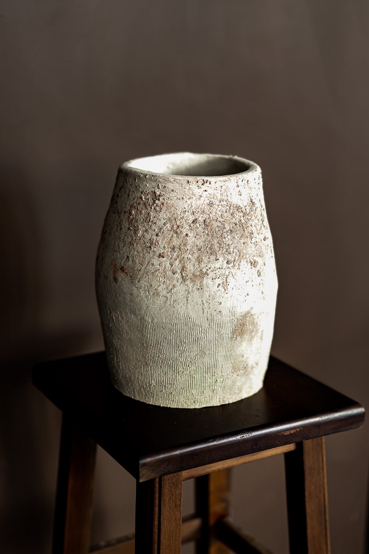Aria – handmade ceramic wall art decor in natural stoneware clay by Geza Ceramic Studio