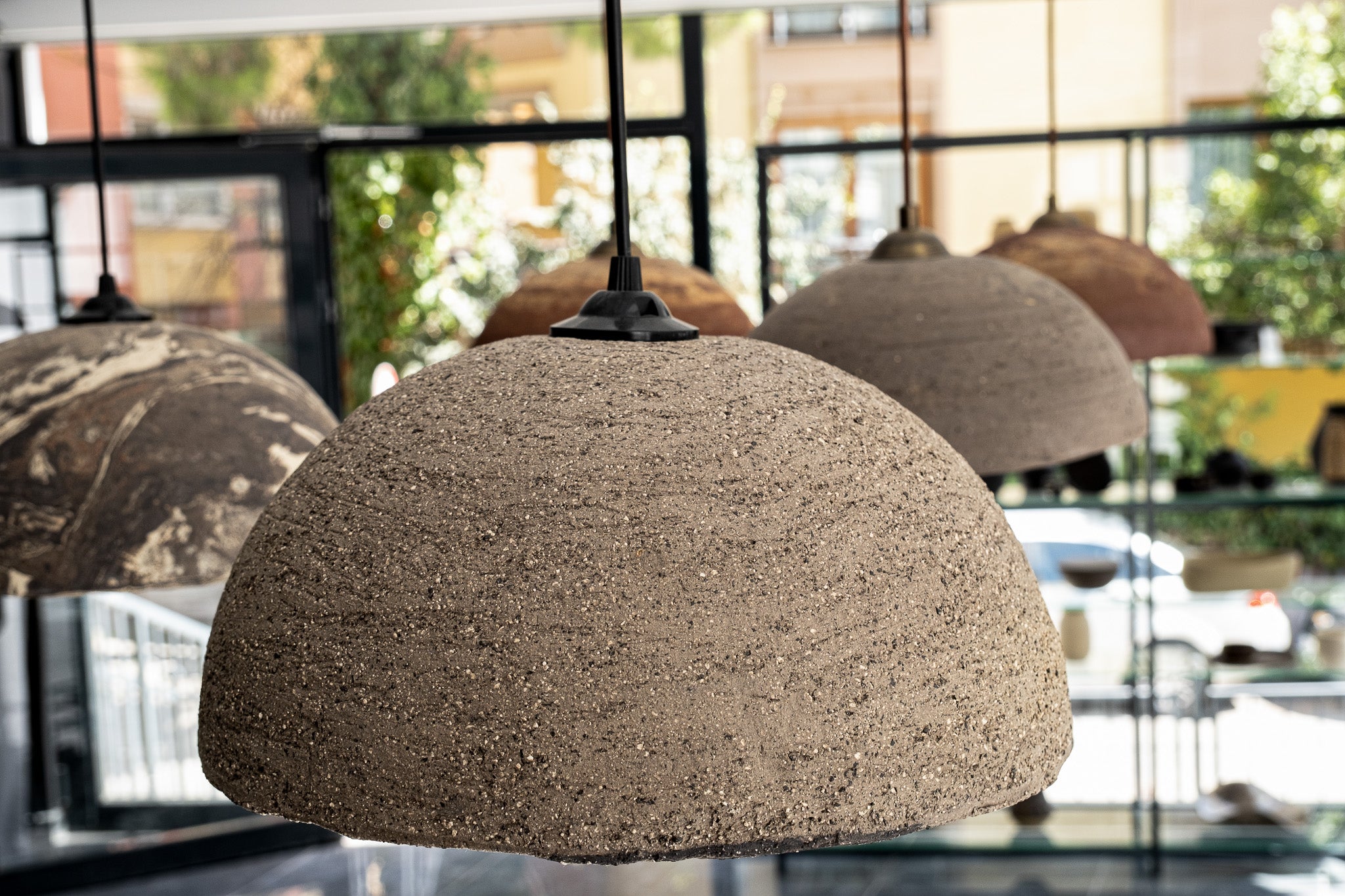 Handmade Ceramic Pendant Light