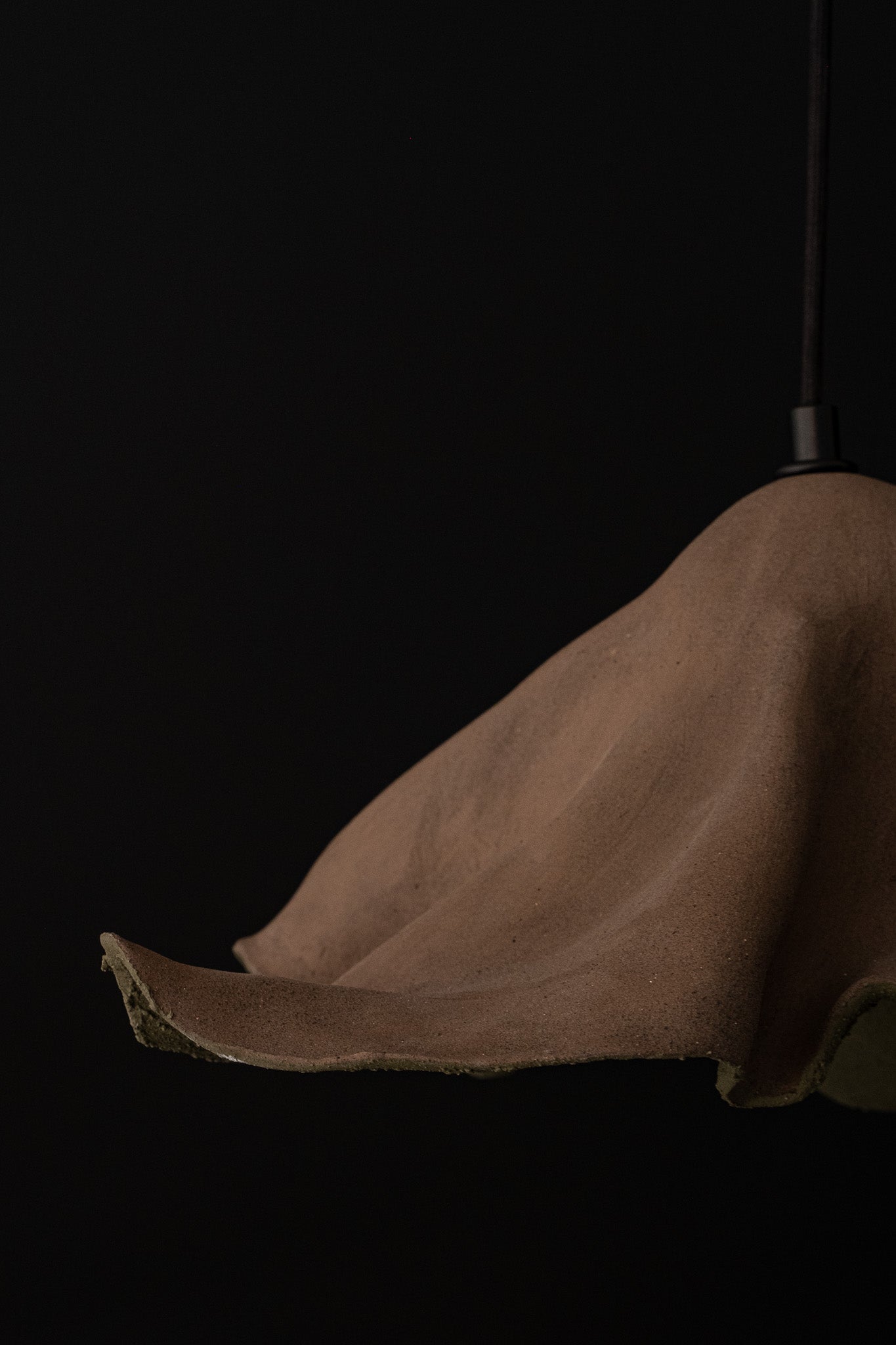 Wabi Sabi Handmade Ceramic Pendant Chandelier, Custom Made Ceramic Pendant Lamp, Home Decor Lighting, Home Gift