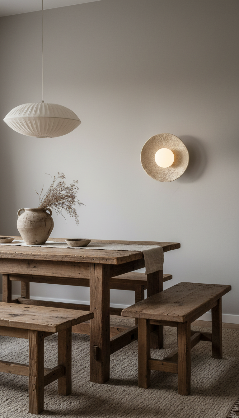 Wabi Sabi Handmade Ceramic Wall Lamp, Ceramic Wall Sconces,