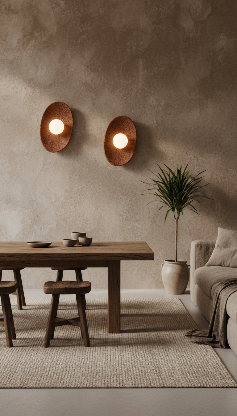 Keramik Rot Wandleuchte Handgemachte Wandleuchten