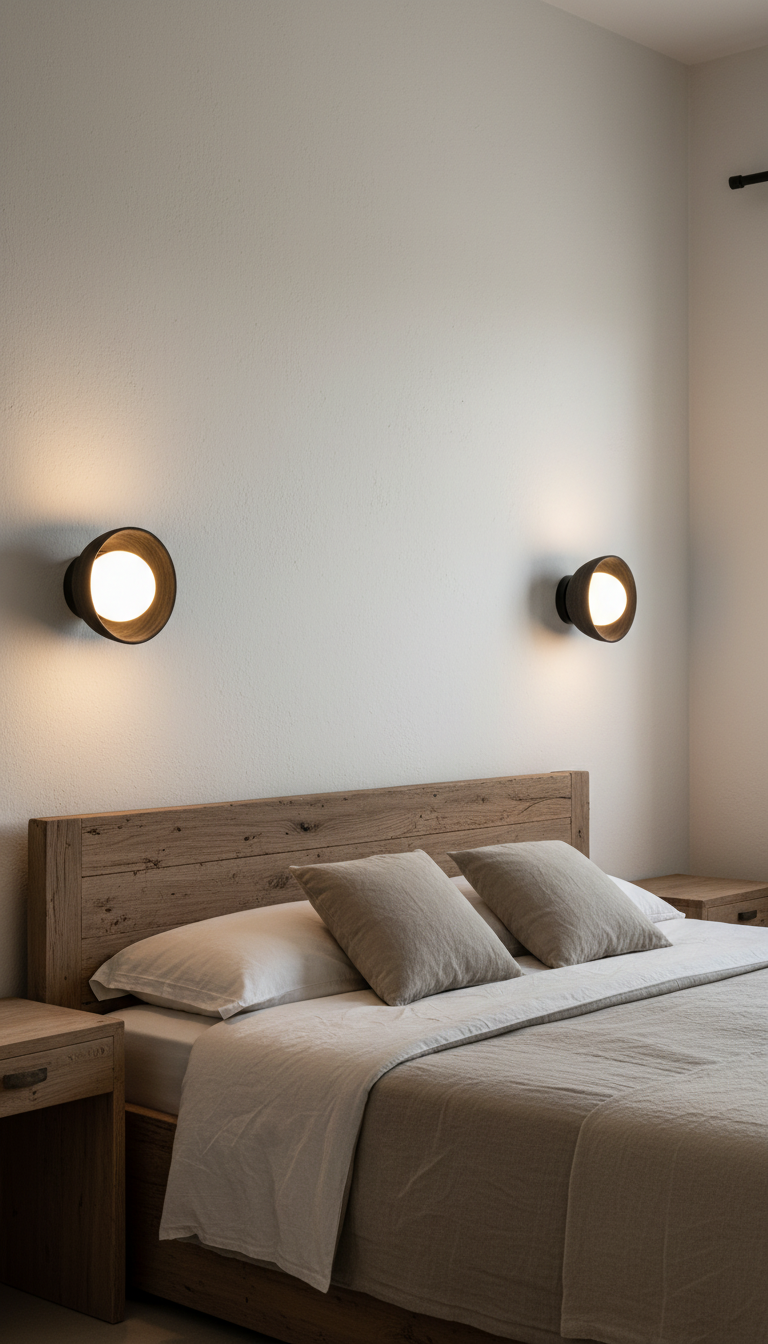 Black Stoneware Sconces