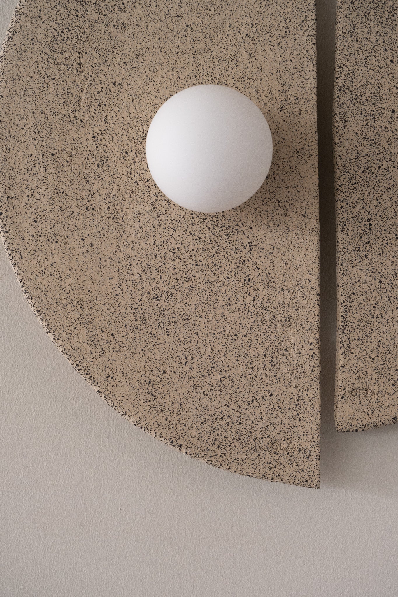 Modern Handmade Ceramic Wall Sconce, Large Ceramic Wall Lamp, Home Gift