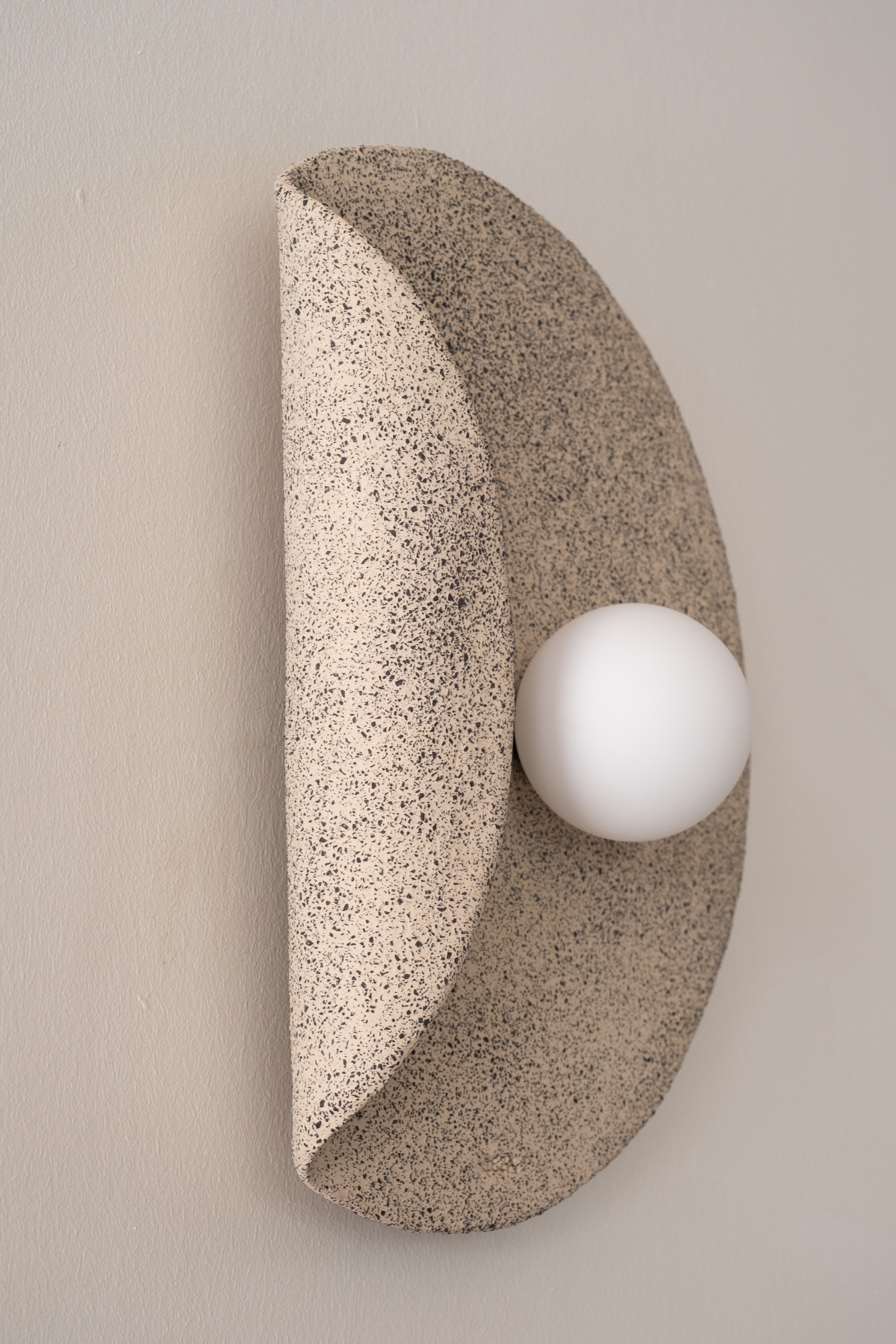 Wabi Sabi Handmade Ceramic Wall Sconces, Bedroom Special Wall Lamp, Modern Home Gift