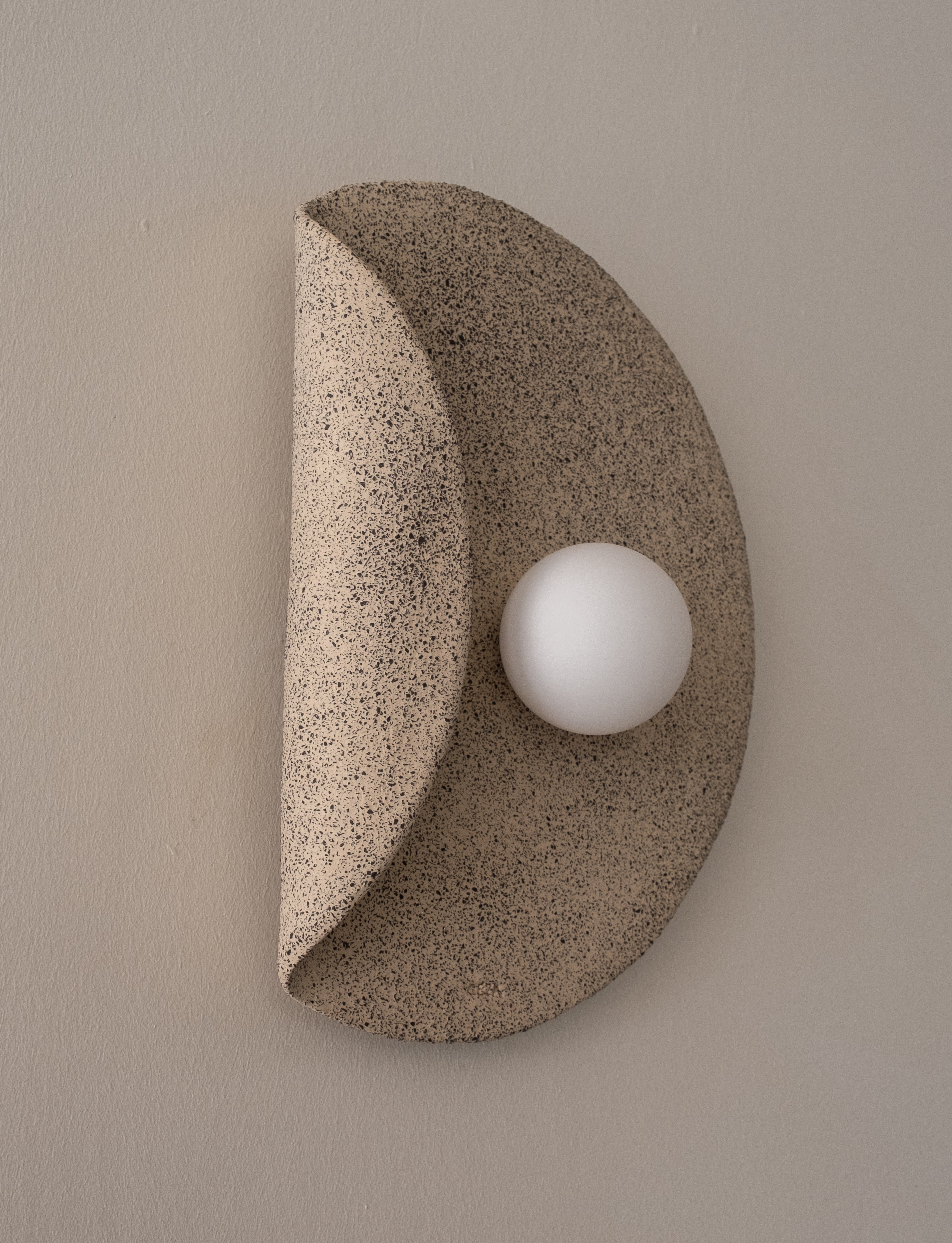 Wabi Sabi Handmade Ceramic Wall Sconces, Bedroom Special Wall Lamp, Modern Home Gift