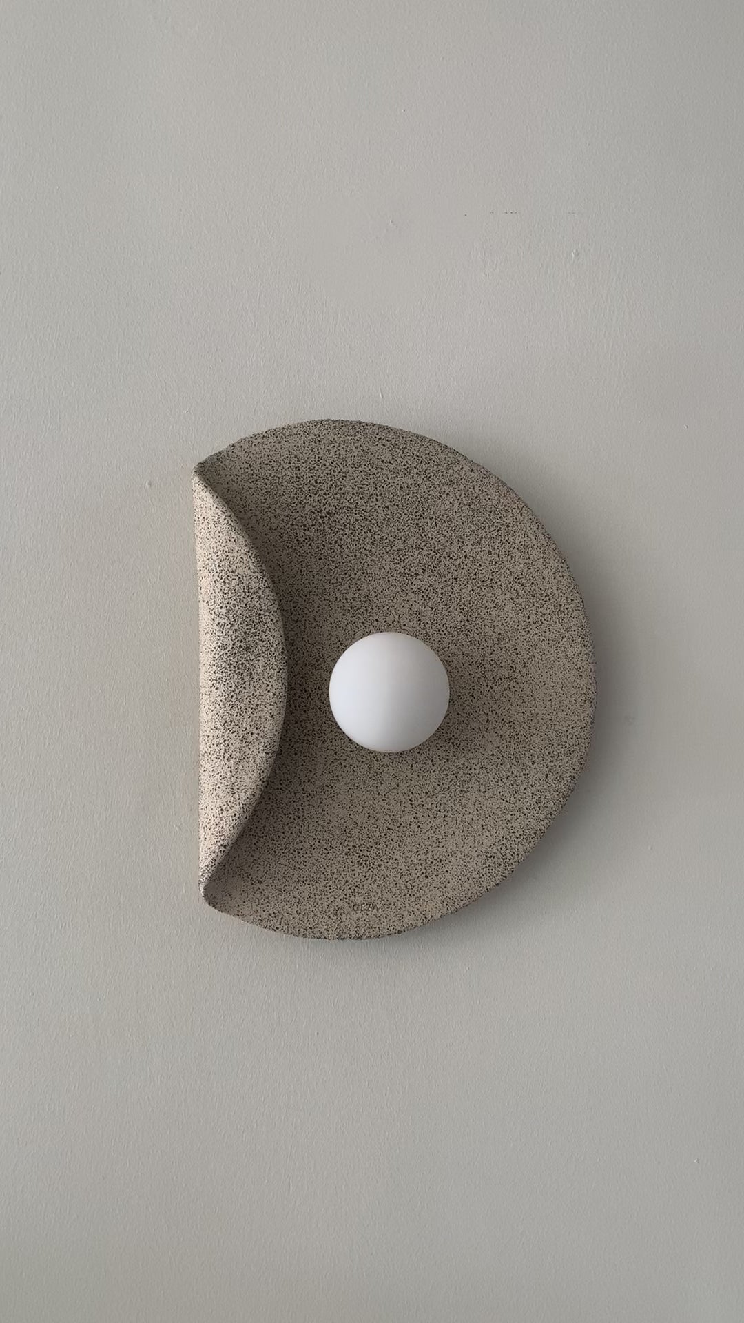 Wabi Sabi Handmade Ceramic Wall Sconces, Bedroom Special Wall Lamp, Modern Home Gift
