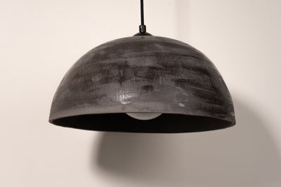 Large Size Handmade Ceramic Pendant Chandelier With Rustic - Geza Ceramic Studio
