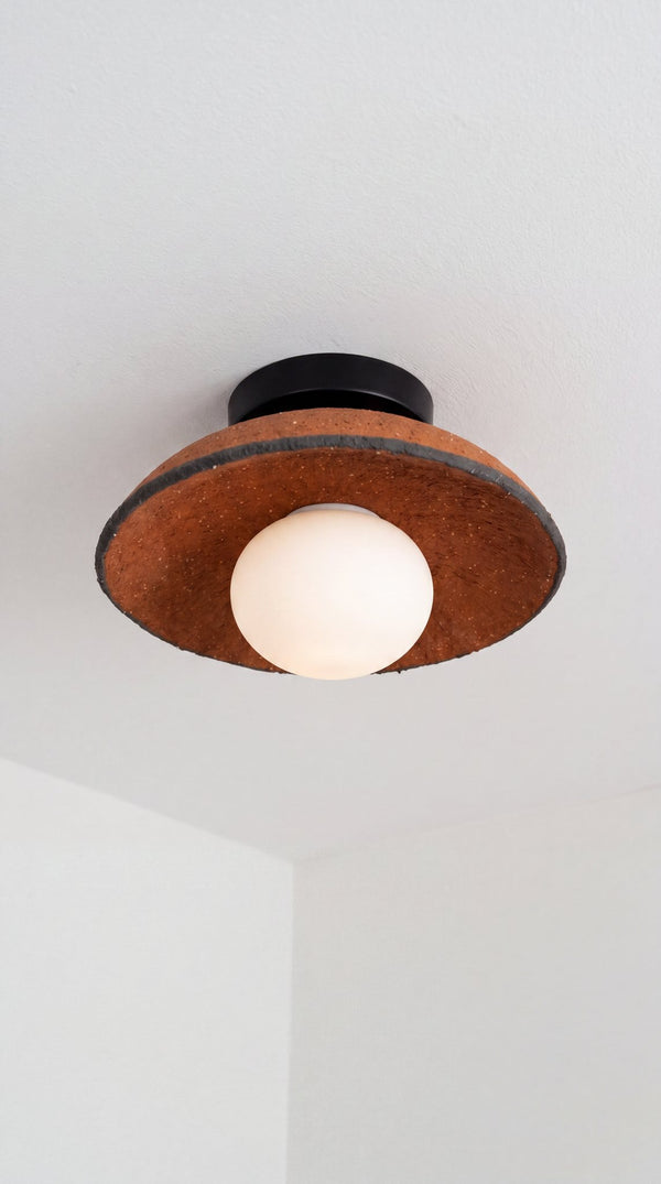 Ember — Handmade Ceramic Ceiling Light