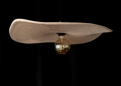 Beige Handmade Modern Pendant Ceramic - Geza Ceramic Studio