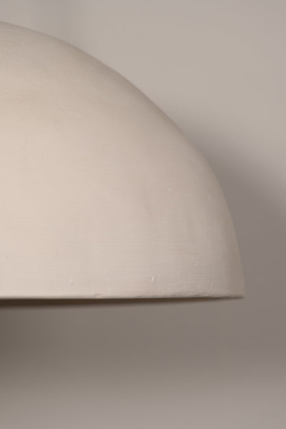 Beige Special Texture Handmade Wabi Sabi Stoneware Ceramic Pendant Light - Geza Ceramic Studio