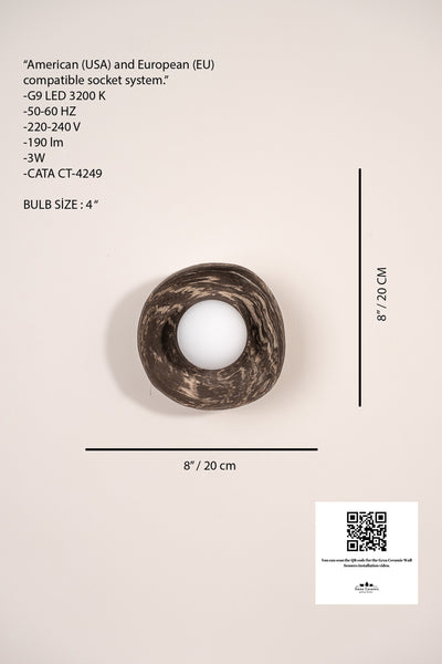 Dome Ceramic Sconces