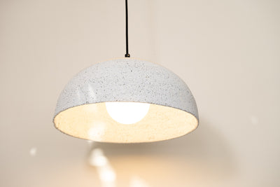 Blue Special Texture Handmade Wabi Sabi Stoneware Ceramic Pendant Light