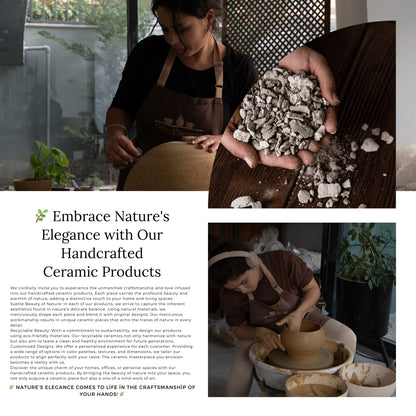 Powder Color Special Texture Handmade Wabi Sabi Stoneware Ceramic Pendant Light