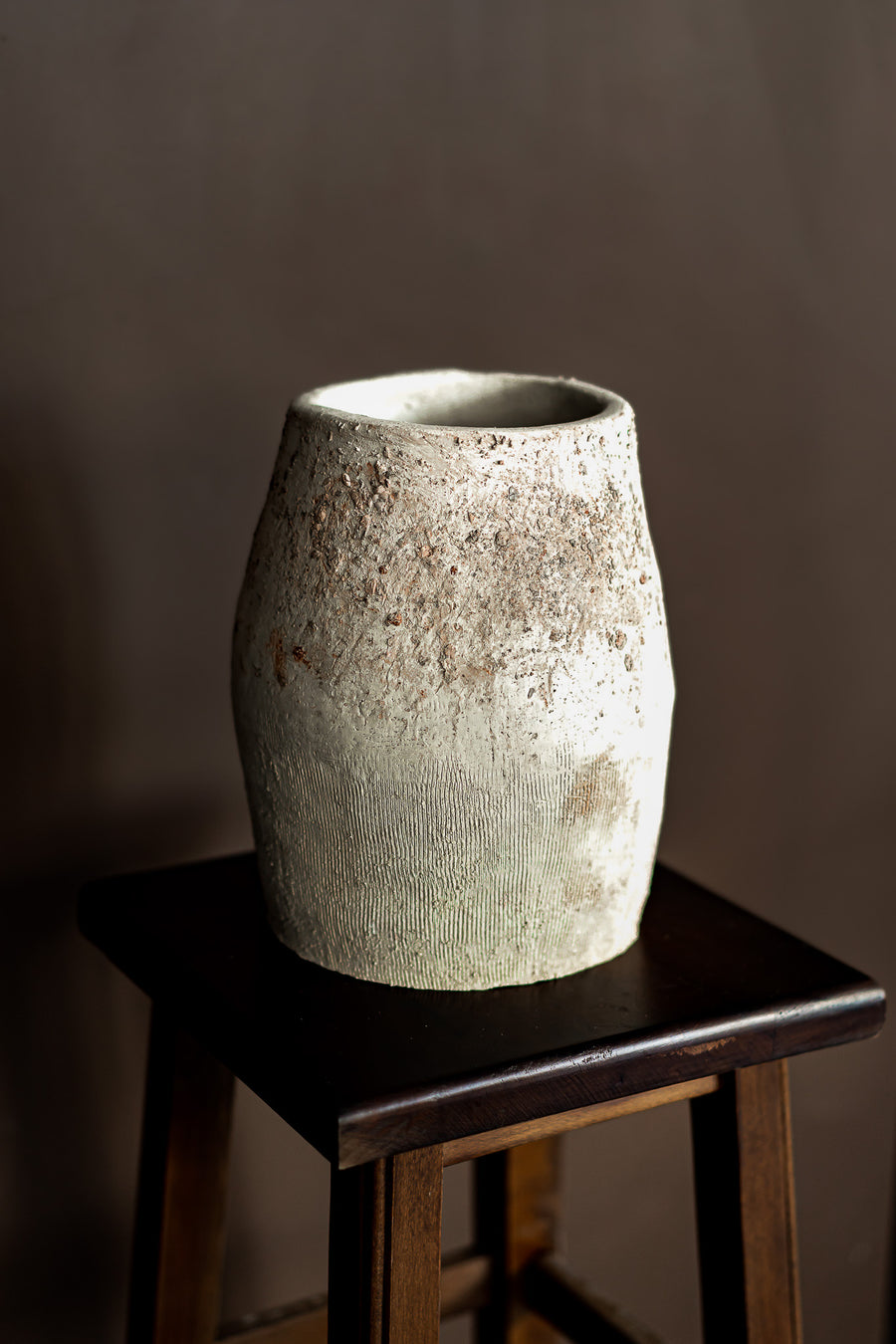 Aria – handmade ceramic wall art decor in natural stoneware clay by Geza Ceramic Studio