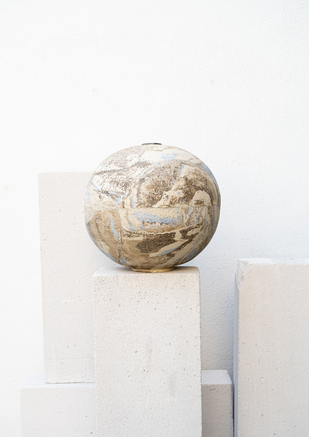 Noren handmade ceramic wall art decor, wabi sabi stoneware – image 8