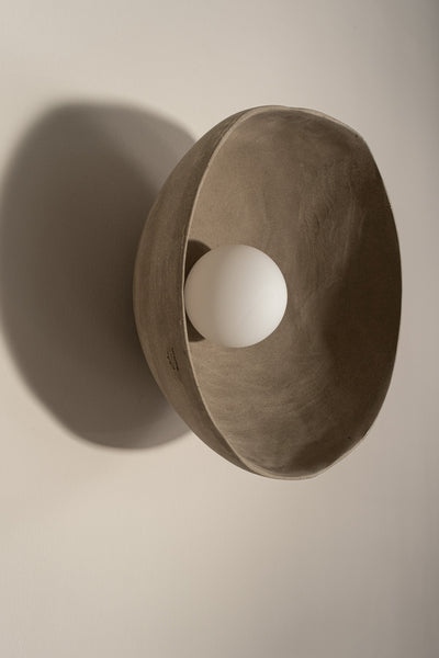 Gray Ceramic Wall Sconces