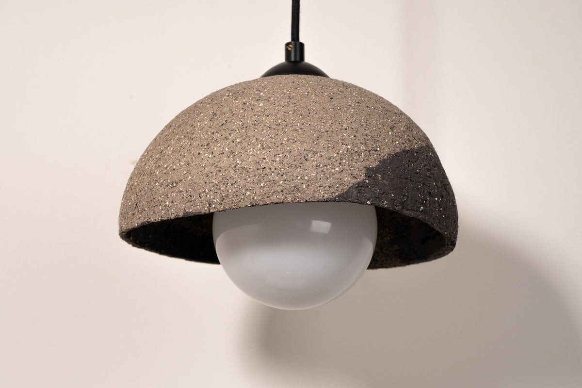 Liorin handmade ceramic pendant light, wabi sabi stoneware – image 10