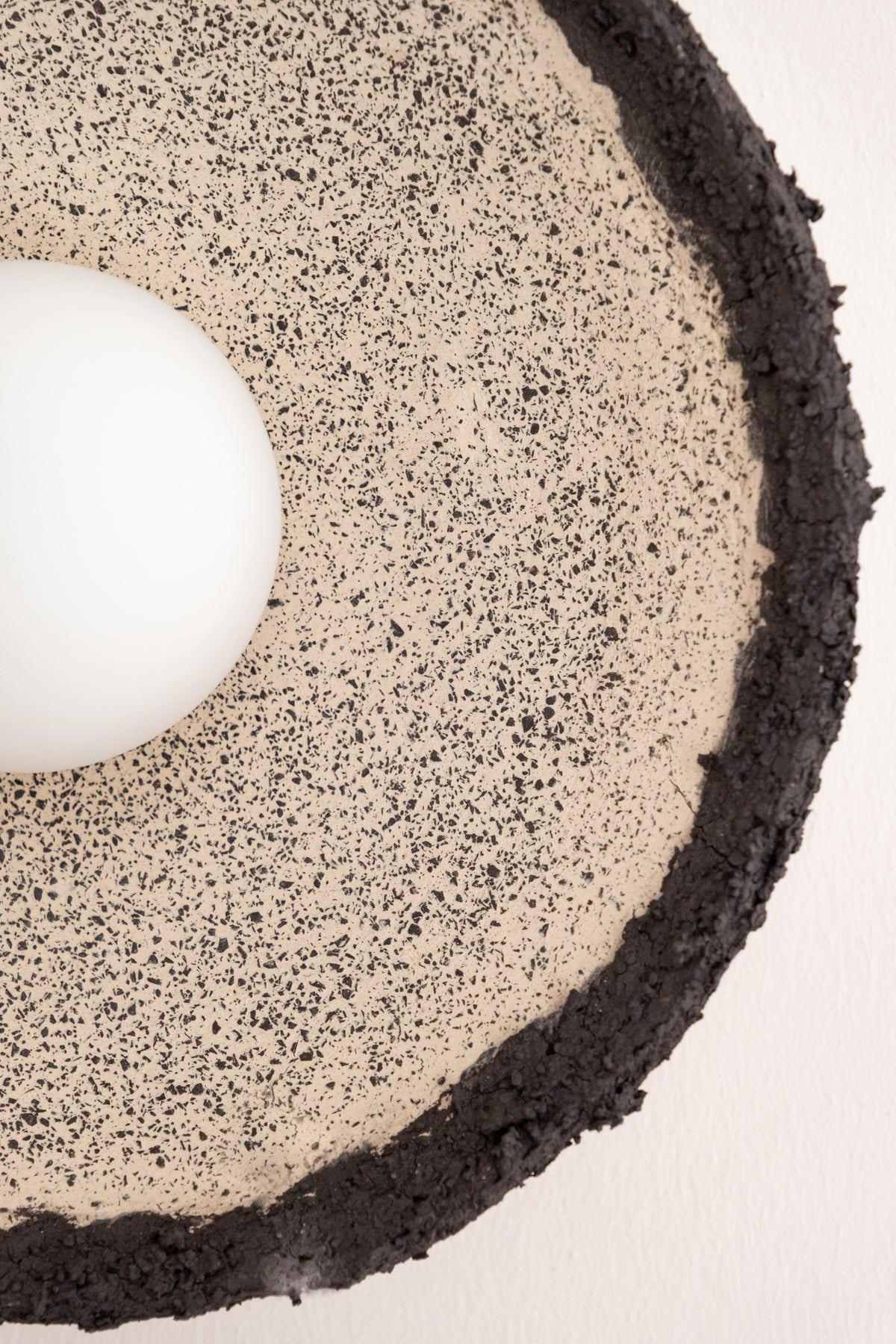 Liora – handmade beige ceramic wall sconce in natural clay, Geza Ceramic – image 9