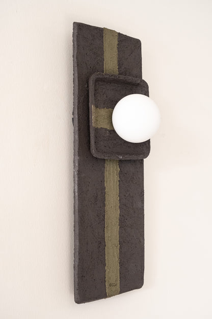 Modern Handmade Ceramic Wall Lamp, Minimalist Handmade Ceramic Wall Sconce, Home Decor Ceramic Lamp, Home Gift