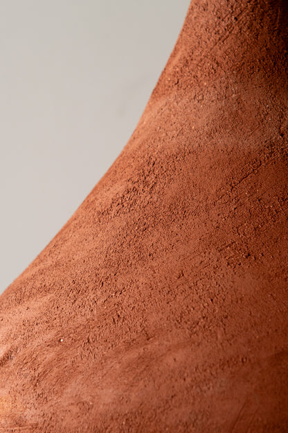 Wabi Sabi Handmade Ceramic Pendant Light: Terracotta Kitchen Island Lighting