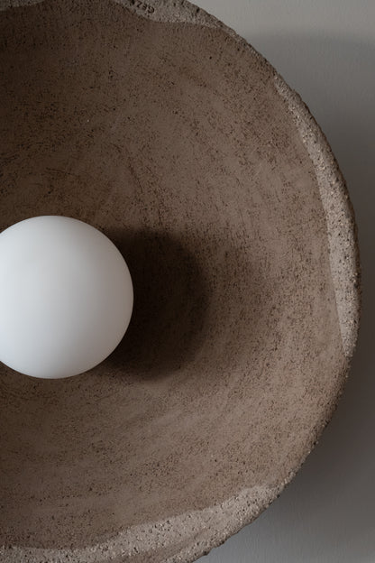 Wabi Sabi Handmade Ceramic Wall Lamp, Ceramic Wall Sconces,