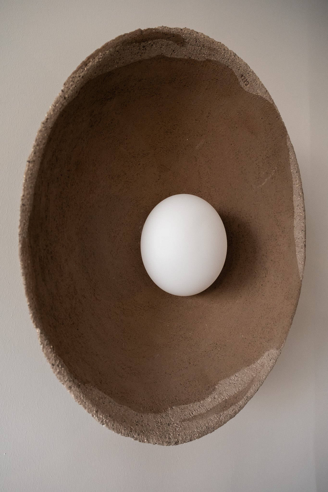 Wabi Sabi Handmade Ceramic Wall Lamp, Ceramic Wall Sconces,