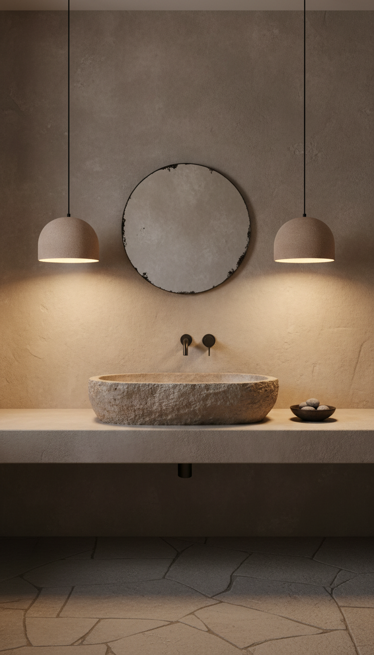 Dome Wabi Sabi Handmade Ceramic Pendant Lighting, Special Series Ceramic Pendant Chandelier