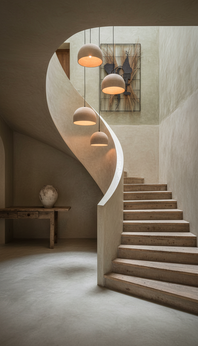 Dome Wabi Sabi Handmade Ceramic Pendant Lighting, Special Series Ceramic Pendant Chandelier