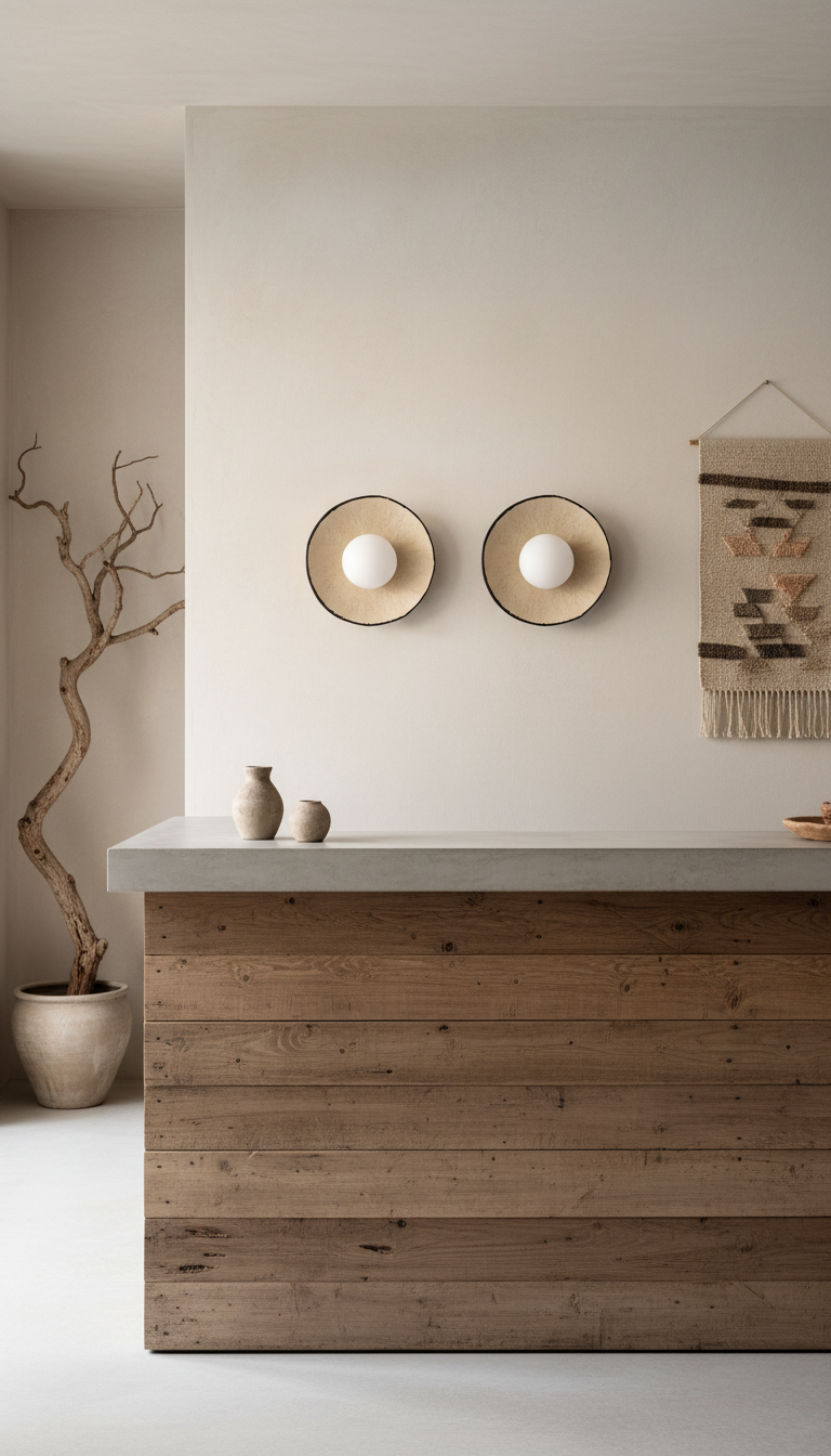 Wintage Handmade Ceramic Wall Sconces, Wasabi Wall Lamp, Minimalistic Wall Sconces, Mid Century Home Decor Light, Interior Design Lamp