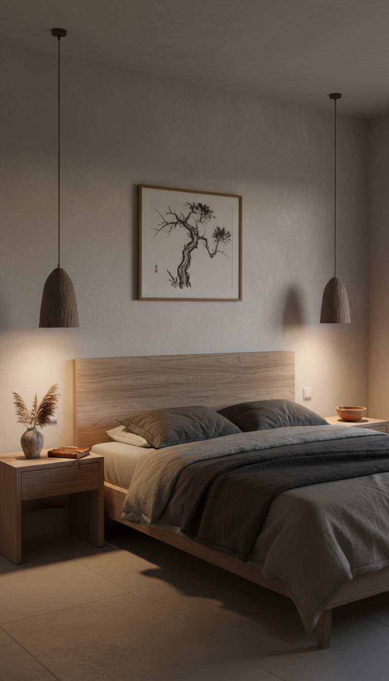 Eira – handmade brown ceramic pendant light in natural clay, Geza Ceramic – image 3