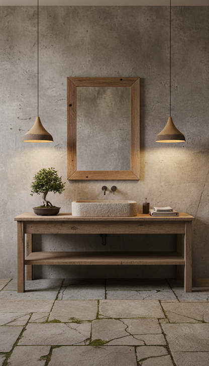 Wabi Sabi Large Handmade Dome Pendant Lighting, Natural Color Pendant Chandelier, Kitchen Island Chandelier, Living Room Pendant Chandelier