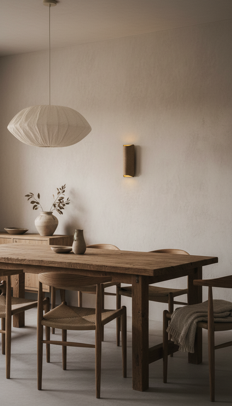 Japandi Handmade Ceramic Wall Sconces, Wabi Sabi Natural Ceramic Wall Lamp,