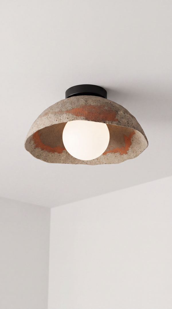 Kaya — Handmade Ceramic Ceiling Light