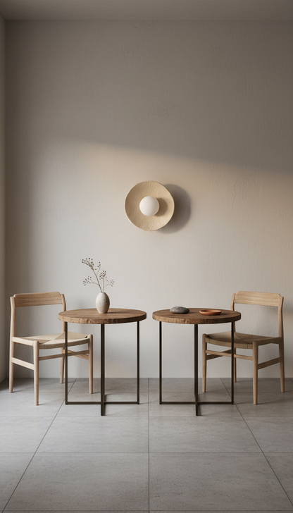 Wabi Sabi Handmade Ceramic Wall Lamp, Ceramic Wall Sconces,