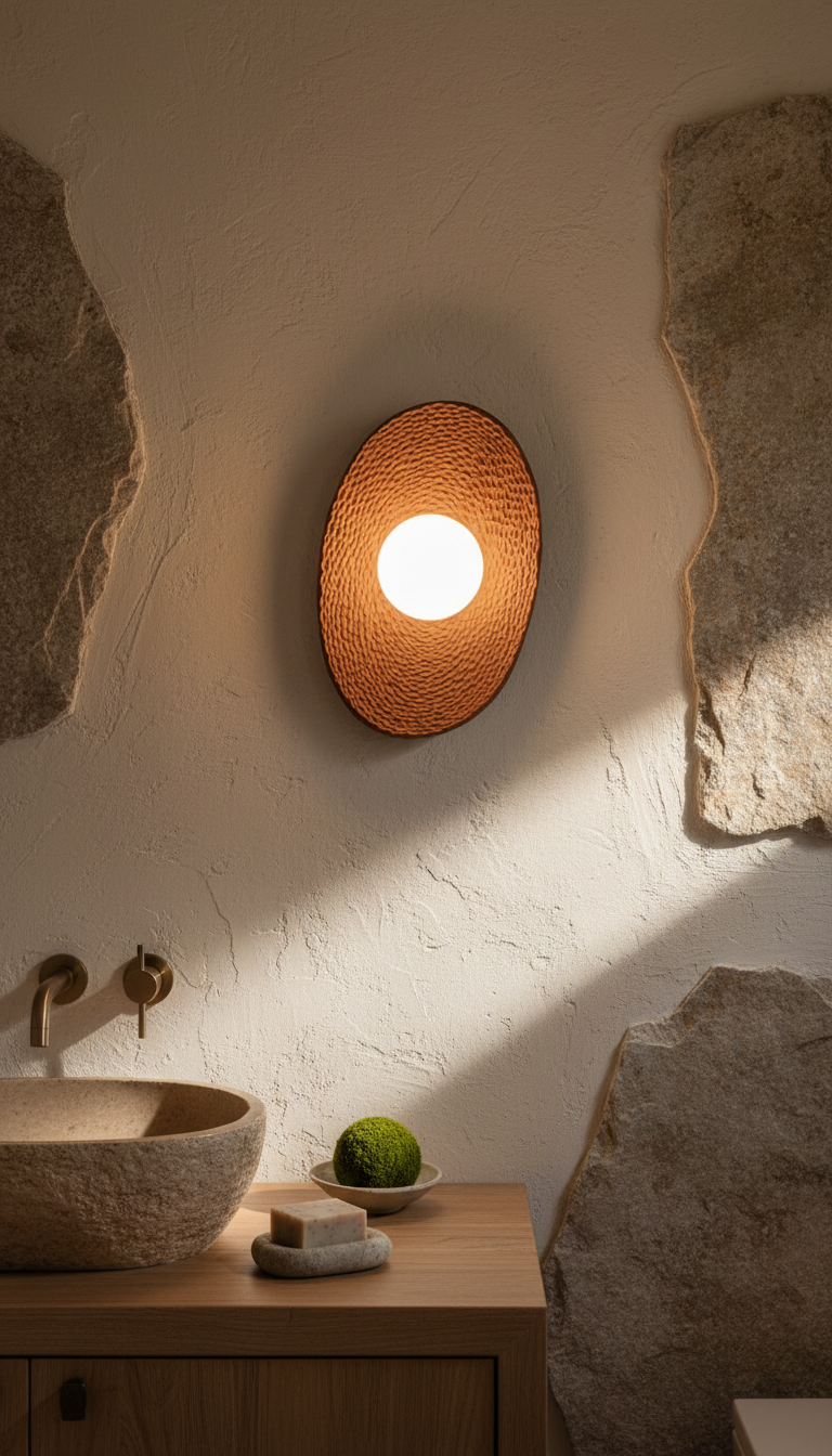 Ceramic Rot wall light Handmade Wall Sconces