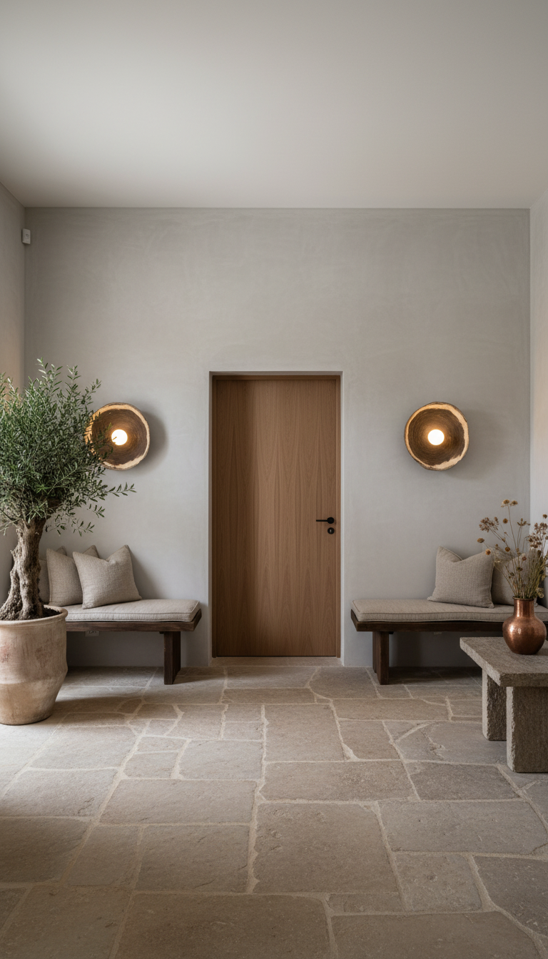 22 Zoll große, handgefertigte schwarze Keramik-Wandleuchte, Wabi-Sabi-Stil, große Wandlampe, Wandleuchte für die Heimdekoration