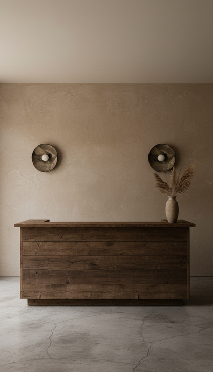 Grey Ceramic Handmade Sconces