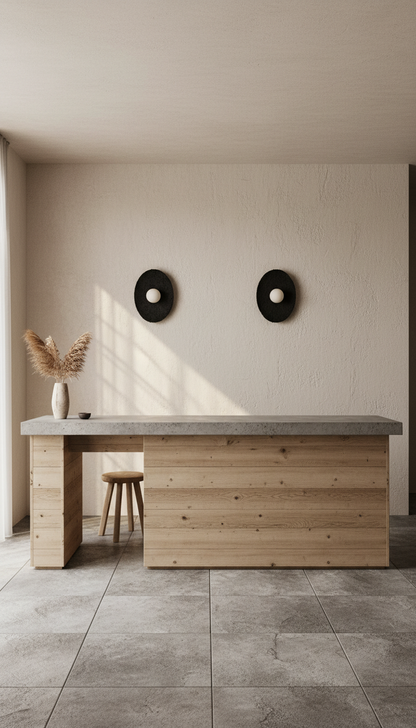 Natural Textured Handmade Wall Sconces