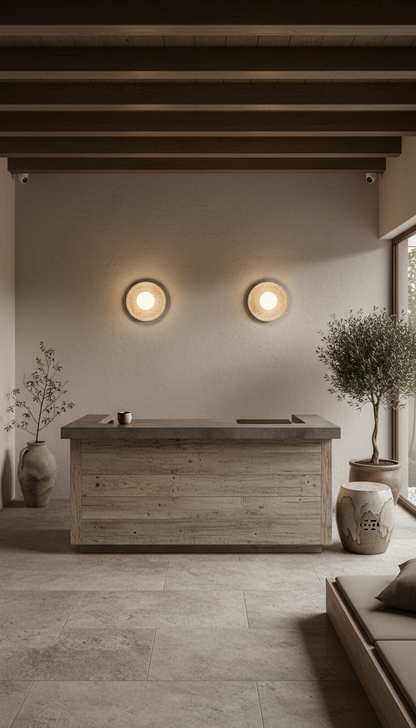 Ceramic wall light Handmade Wall Sconces