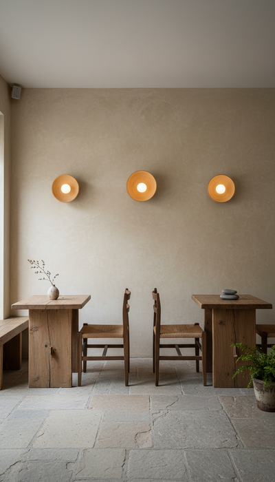 Yellow Ceramic Wall Sconces