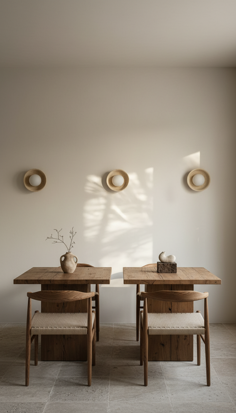 Lunor – handmade beige ceramic wall sconce in natural clay, Geza Ceramic – image 3