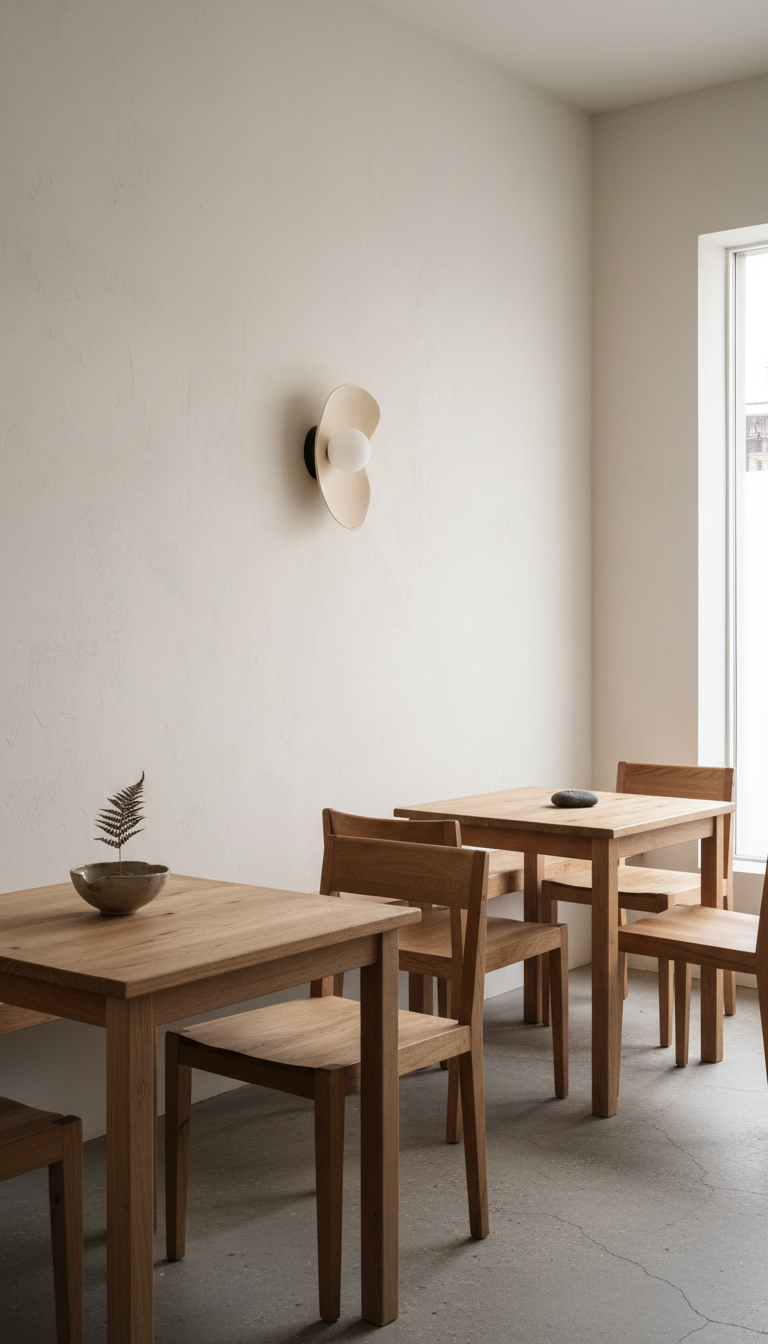 Japandi Beige Handmade Ceramic Wall Sconces, Wasabi Wall Lamp, Minimalistic Wall Sconces, Home Decor Light, Interior Design Lamp