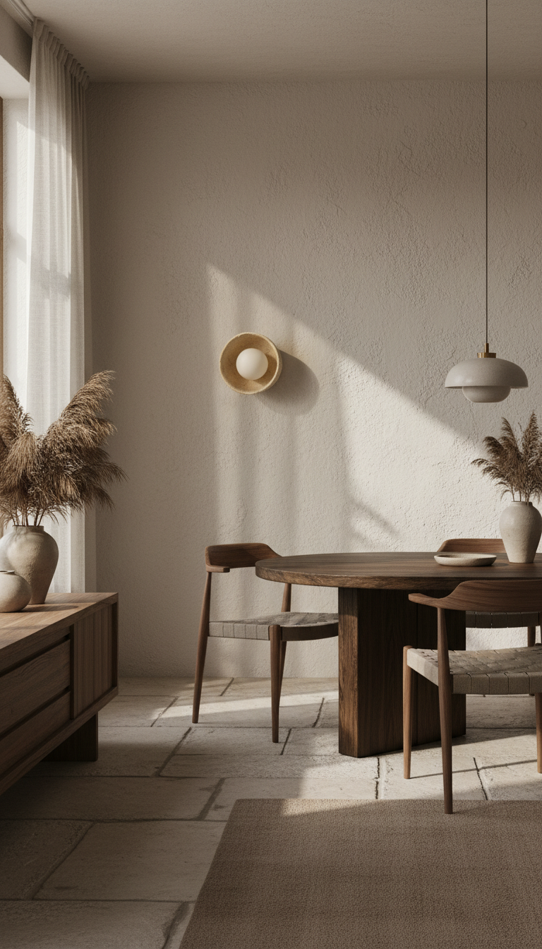 Lunor – handmade beige ceramic wall sconce in natural clay, Geza Ceramic – image 7