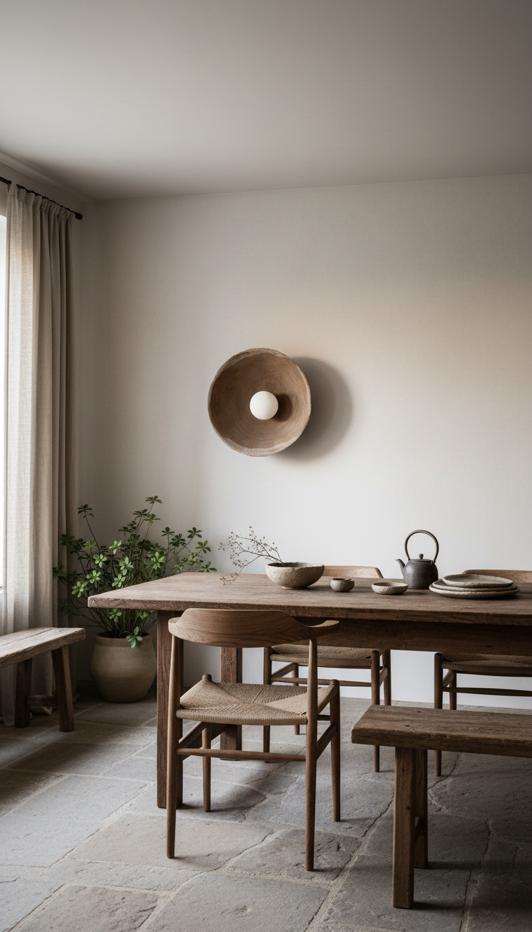 Wabi Sabi Handmade Ceramic Wall Lamp, Ceramic Wall Sconces,