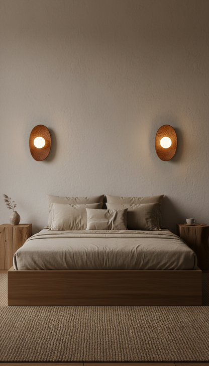 Keramik Rot Wandleuchte Handgemachte Wandleuchten