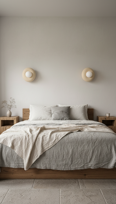 Modern Minimalist Ceramic Handmade Wall Sconce, Special Product Handmade Ceramic Wall Lamp
