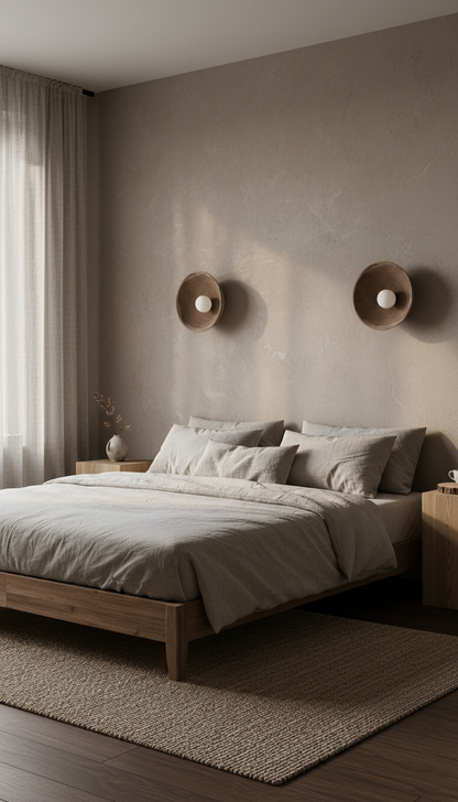 Wabi Sabi Handmade Ceramic Wall Lamp, Ceramic Wall Sconces,